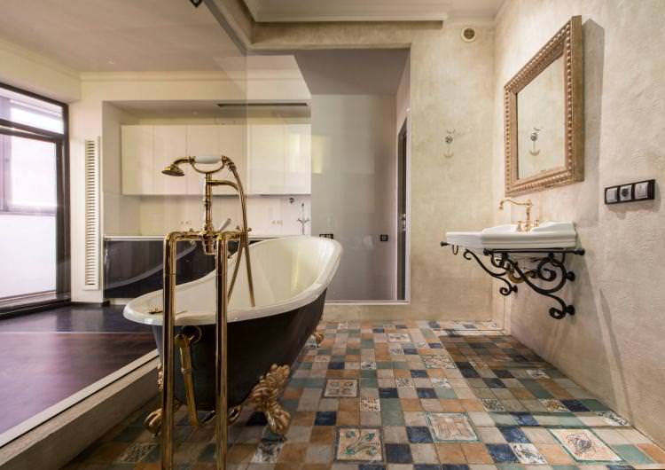 Ванна кімната в італійському стилі - Дизайн інтер'єру