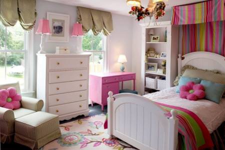 Дизайн дитячої кімнати для дівчинки (95 фото)