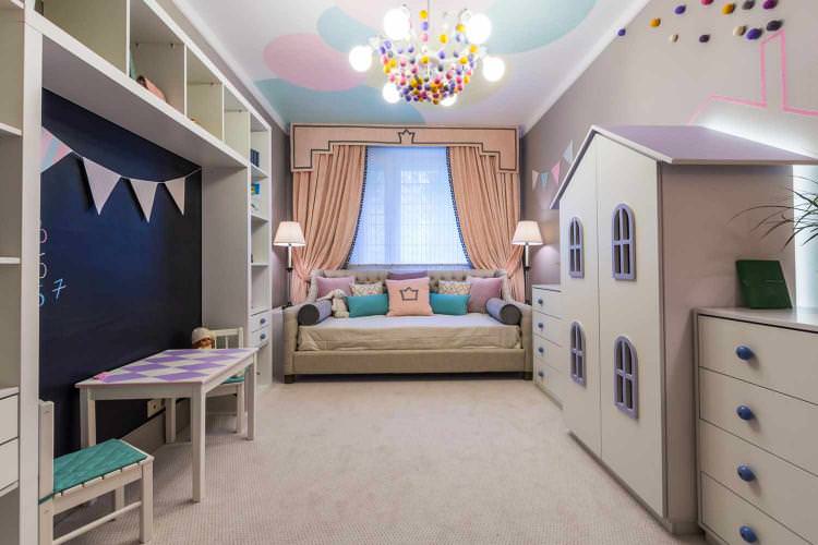 Дизайн дитячої кімнати для дівчинки - фото реальних інтер'єрів