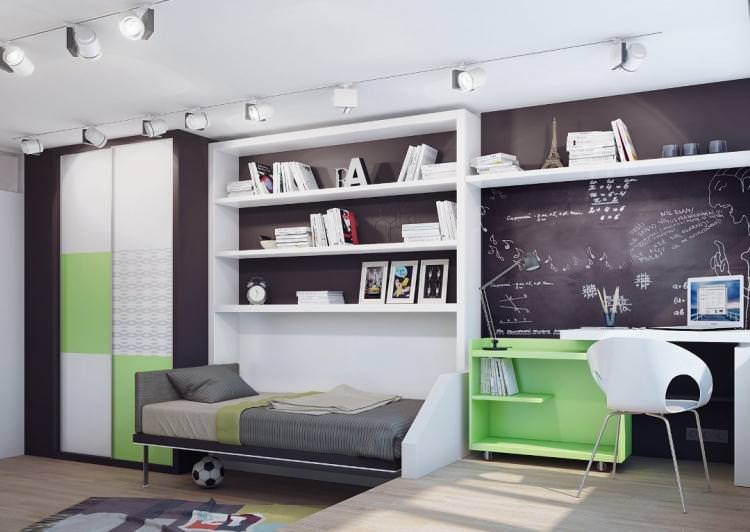 Дизайн кімнати для підлітка - фото реальних інтер'єрів