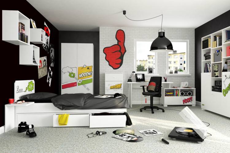 Дизайн кімнати для підлітка - фото реальних інтер'єрів