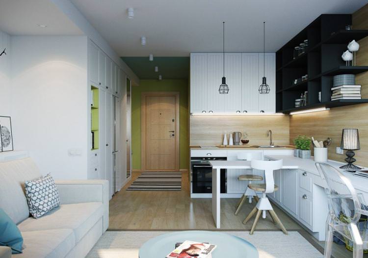 Розстановка меблів - Дизайн маленької квартири