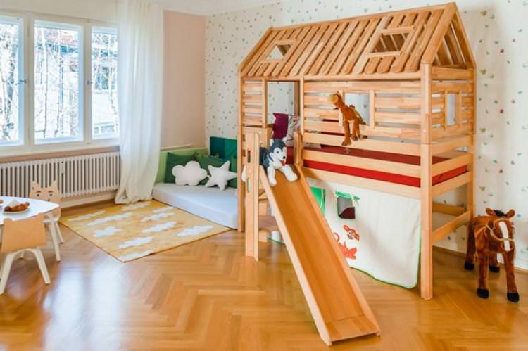 Шпалери для дитячої кімнати у скандинавському стилі