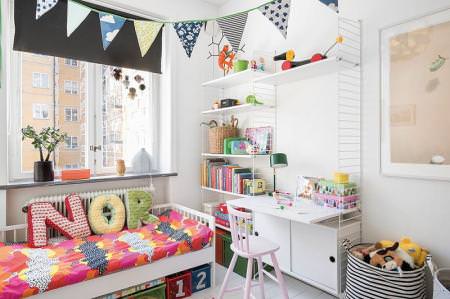 80 ідей дизайну маленької дитячої кімнати (фото)