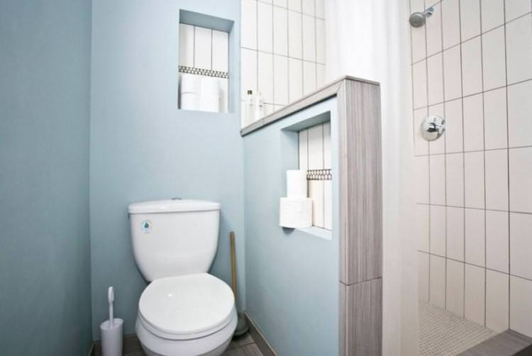 Перепланування за рахунок коридору - Дизайн маленького туалету