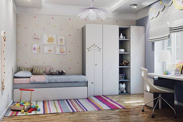 Дизайн маленької дитячої кімнати - фото реальних інтер'єрів