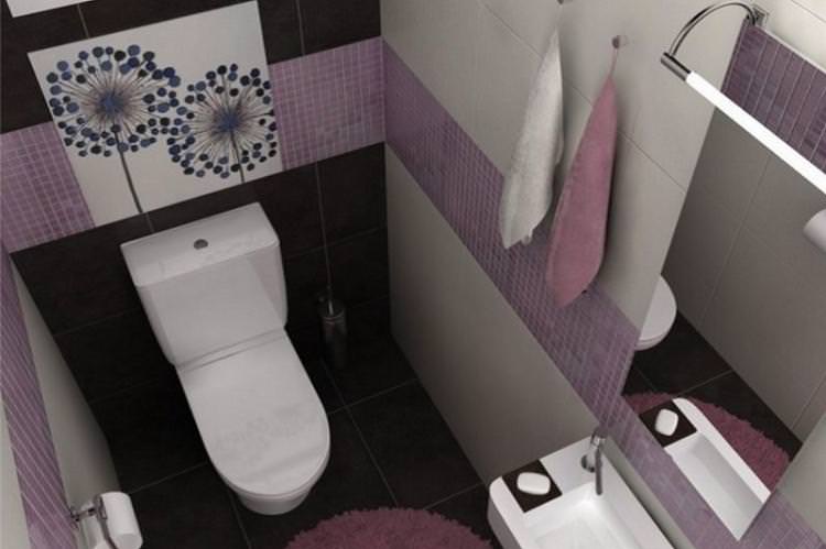 Дизайн маленького туалету - фото реальних інтер'єрів
