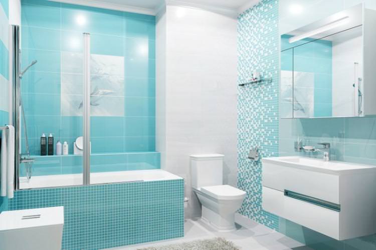 Ставка на світлі кольори - Дизайн маленької ванної кімнати