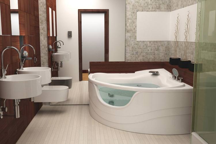 Ванна або душова кабіна - Дизайн маленької ванної кімнати