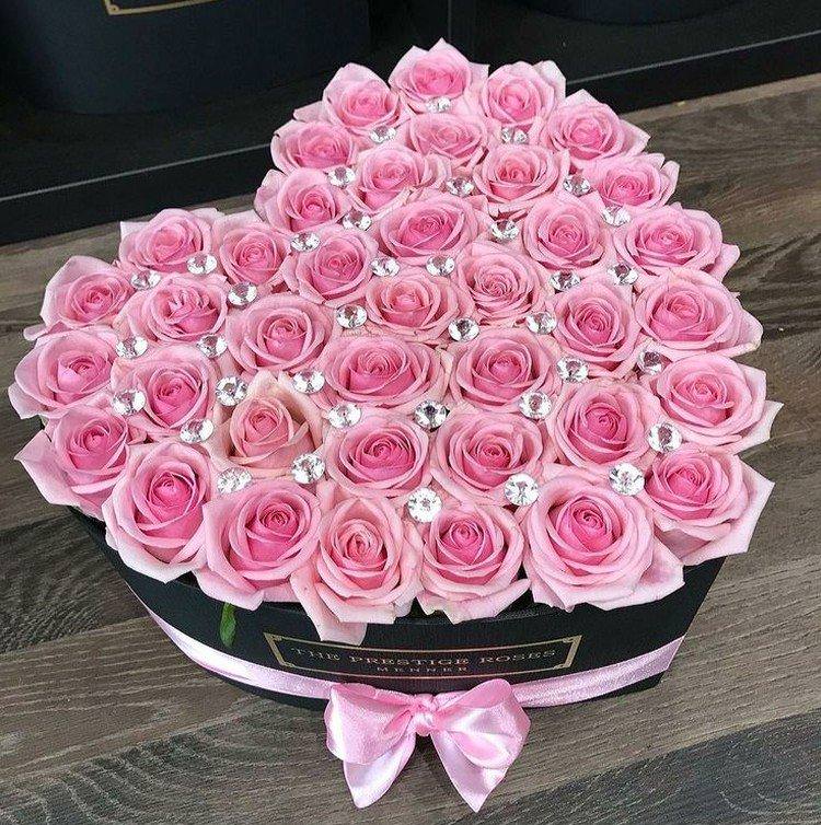 Красиві букети троянд