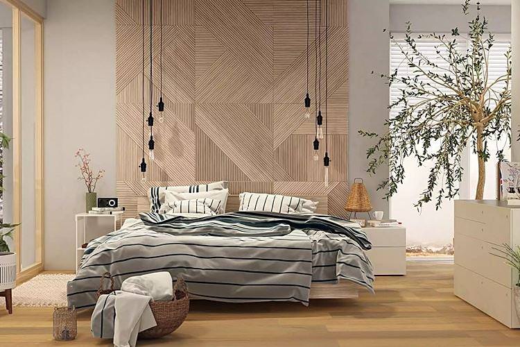 Дизайн спальні в еко-стилі