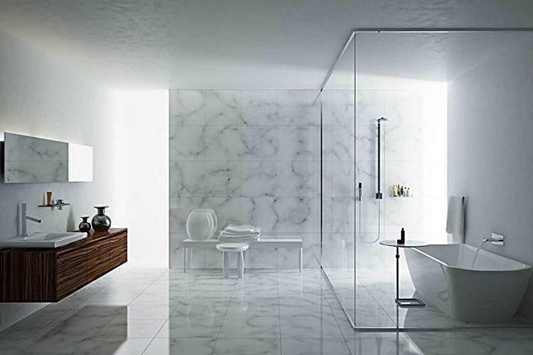 Дизайн ванної кімнати у стилі мінімалізм