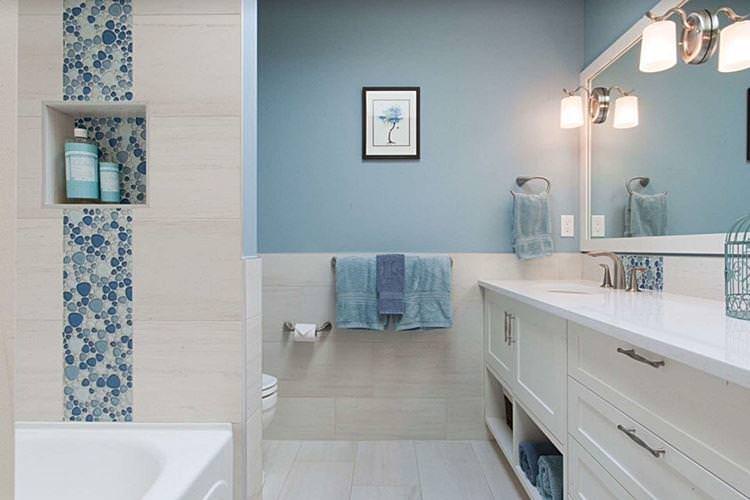 Оздоблення стін - Дизайн ванної кімнати