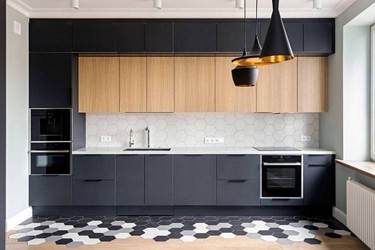 Дизайн сірої кухні