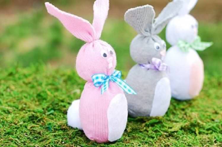Sock Bunny - DIY м'які іграшки
